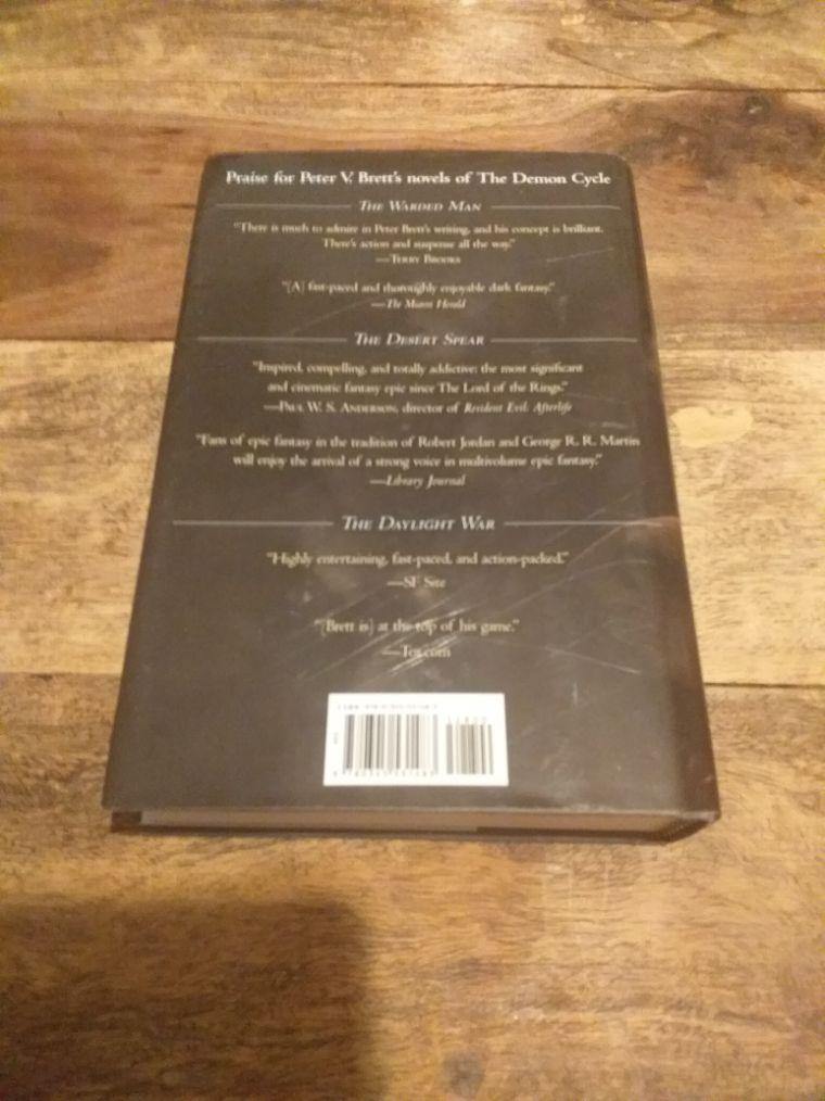 The Skull Throne by Peter V. Brett Hardcover The Demon Cycle - books