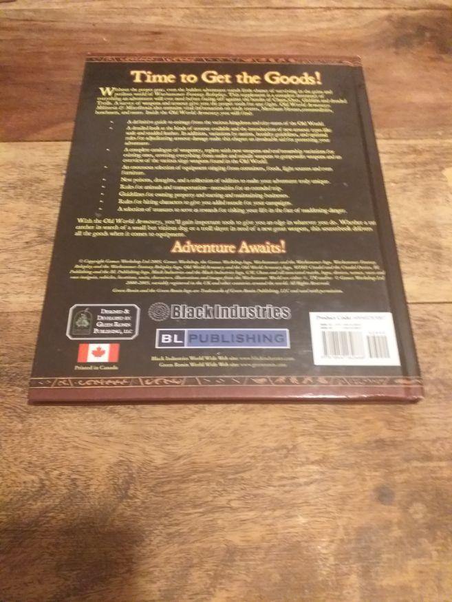 Warhammer Fantasy Roleplay WFRP 2nd Edition Old World Armoury - Hardback - books