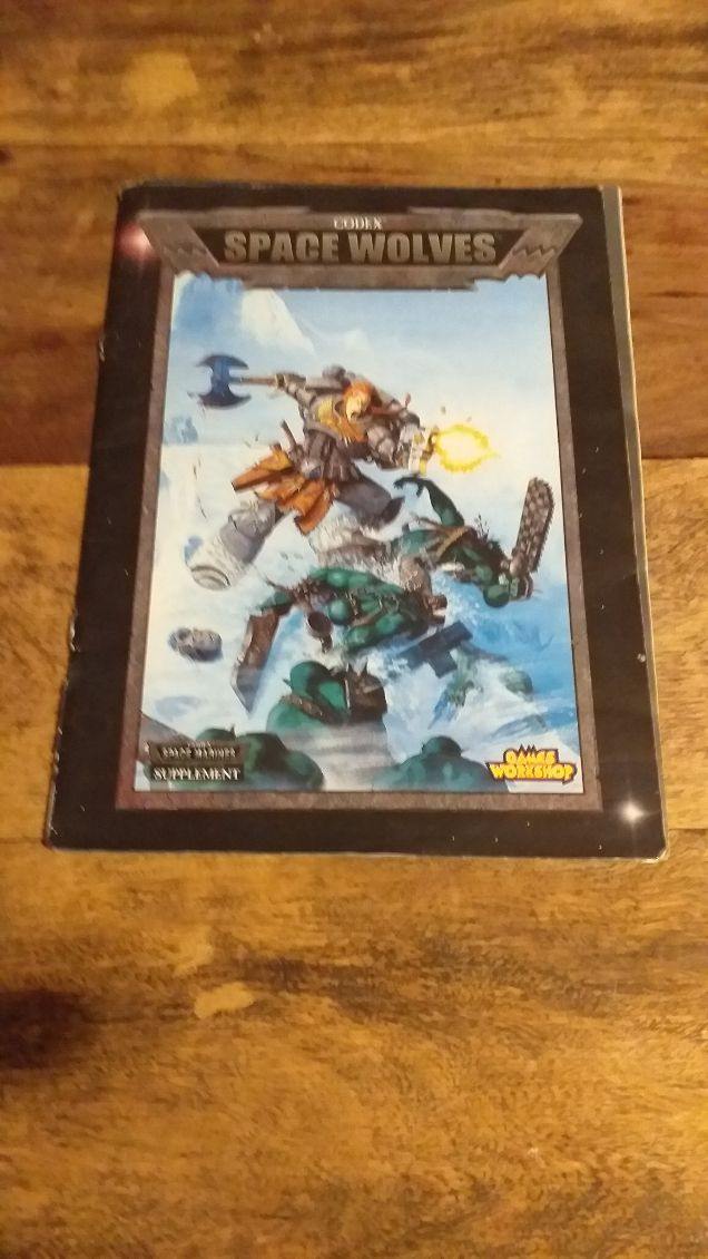 SPACE WOLVES CODEX 3RD EDITION WARHAMMER 40K - books