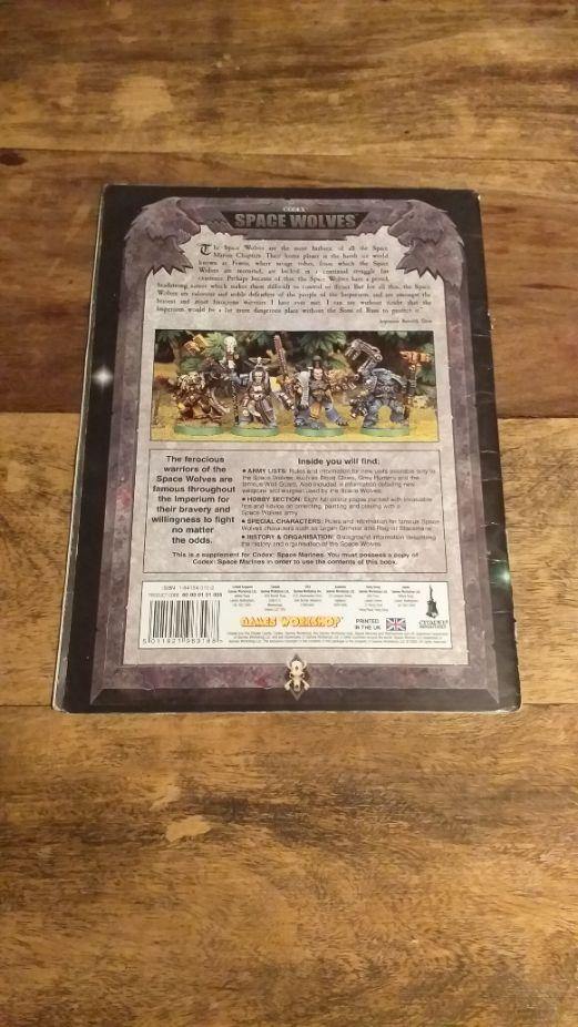 SPACE WOLVES CODEX 3RD EDITION WARHAMMER 40K - books