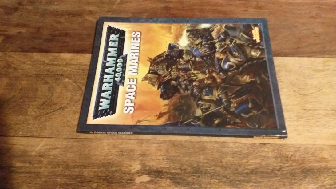 Warhammer 40K Space Marines Codex 2004 edition Games Workshop - books