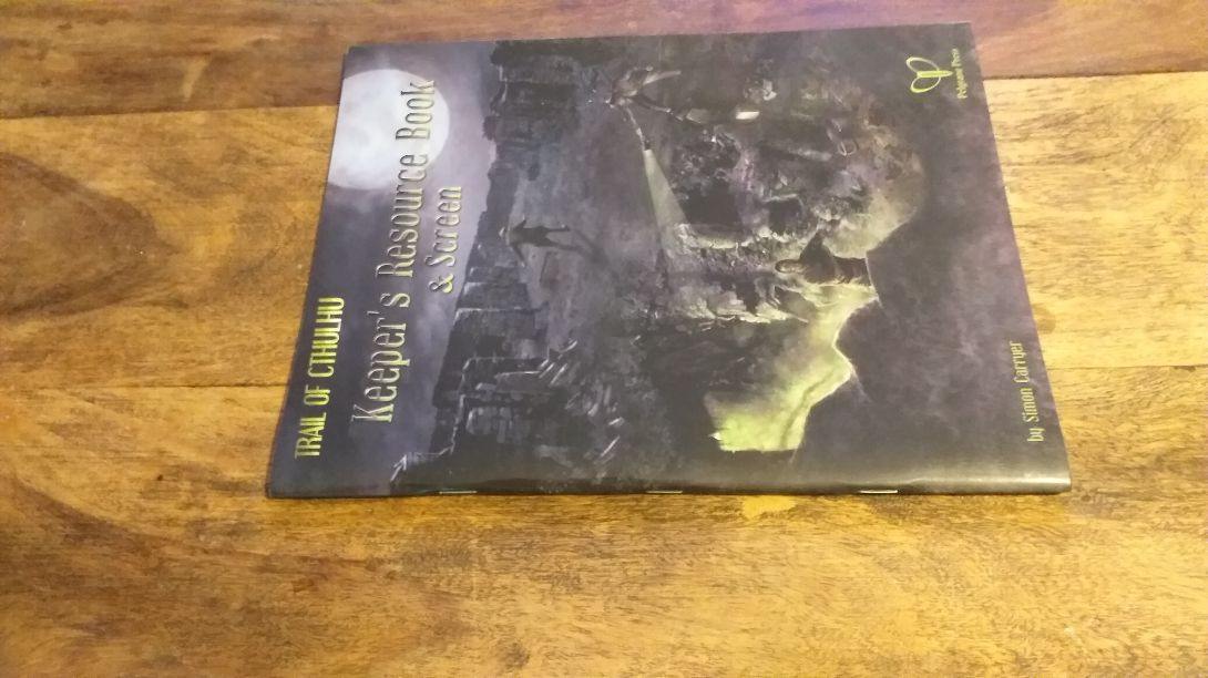 Cthulhu Keeper’s Screen and Resource Book A Trail of Cthulhu - books