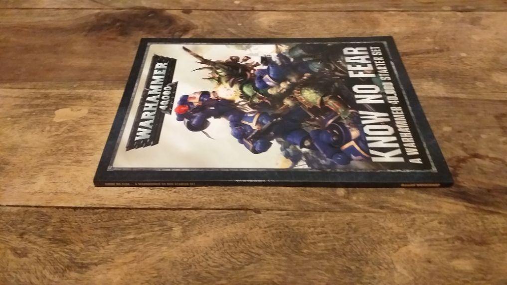Warhammer 40k Know No Fear - Rule book Games Workshop - books
