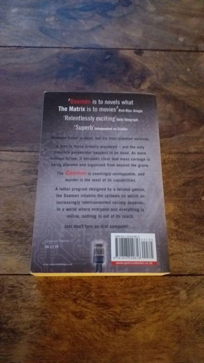 Daemon by Daniel Suarez - books