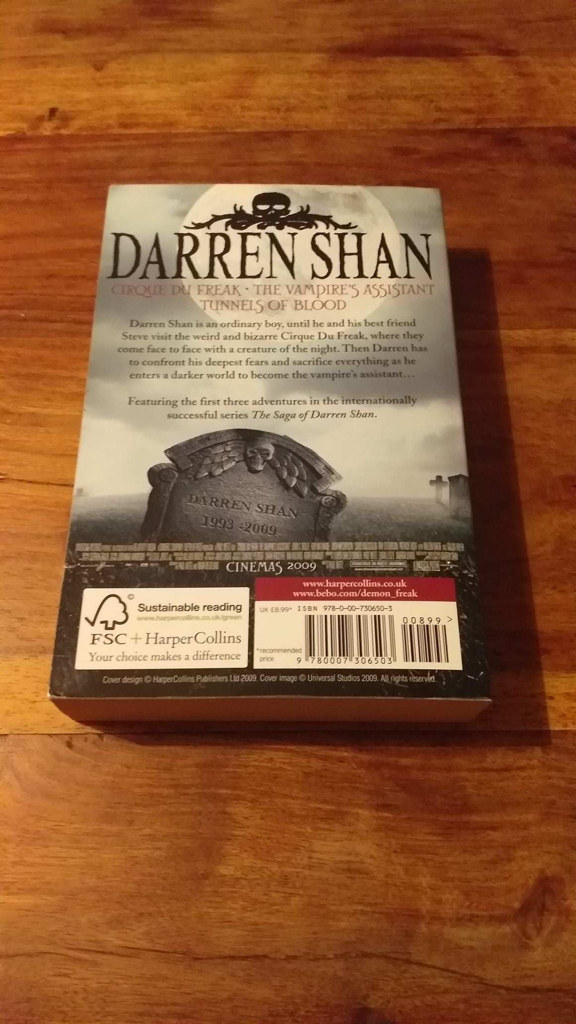 The Vampire’s Assistant (Cirque Du Freak) Darren Shan