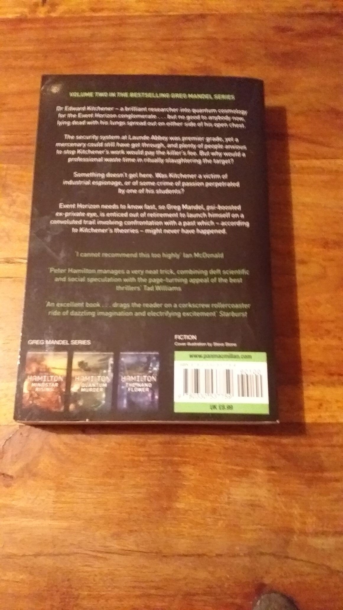 A Quantum Murder (Greg Mandel 2) Peter F. Hamilton