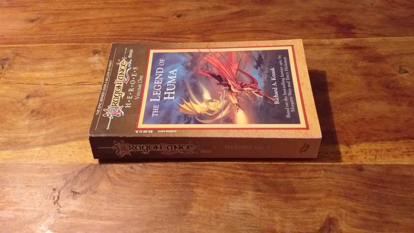 DragonLance The Legend of Huma Heroes Vol 1 Richard Knaak 1988 TSR 1st Print