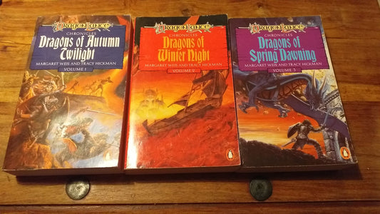 DragonLance Chronicles Dragons Trilogy Weis & Hickman 1986