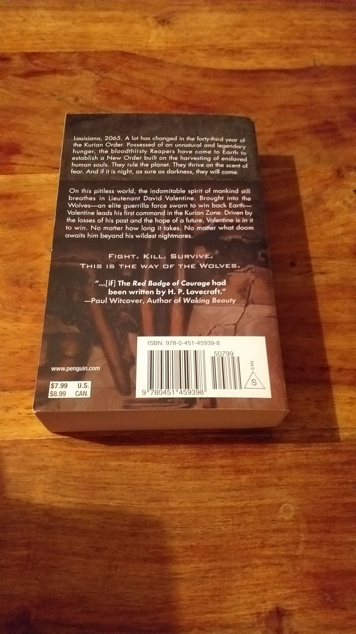 Way of the Wolf : Book One of the Vampire Earth by E. E. Knight