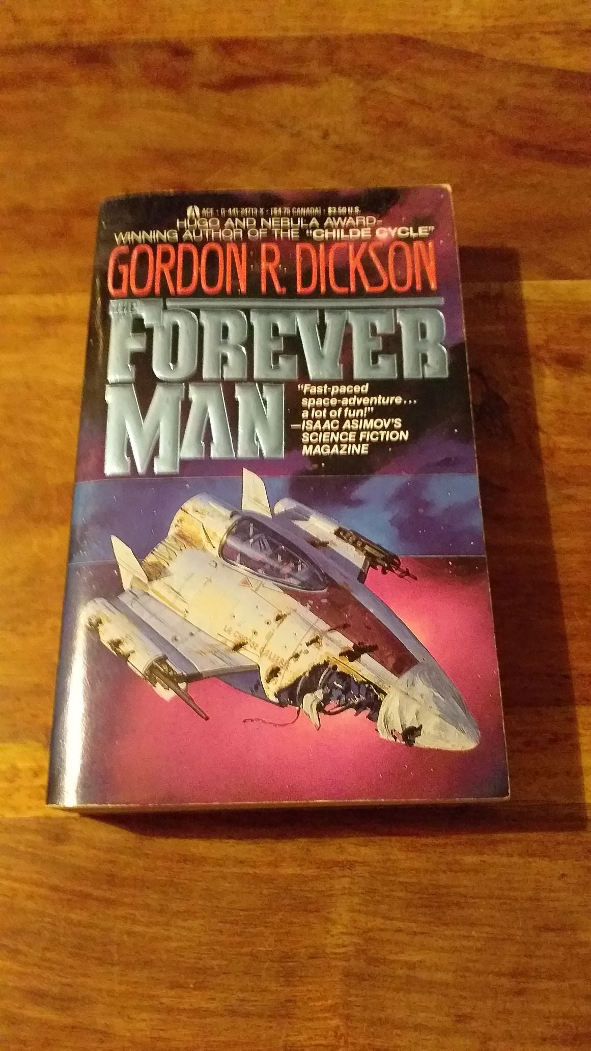 The Forever Man by Gordon R. Dickson 1988