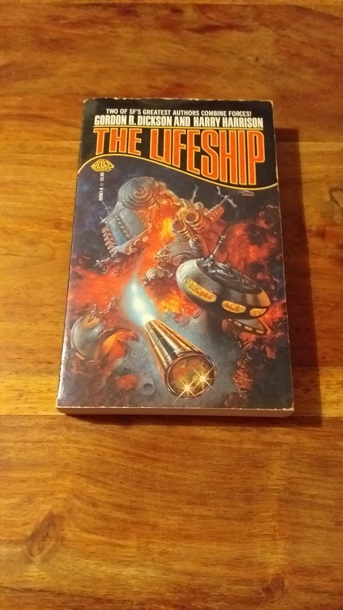 The Lifeship by Gordon R. Dickson & Harry Harrison. Baen Book 1975