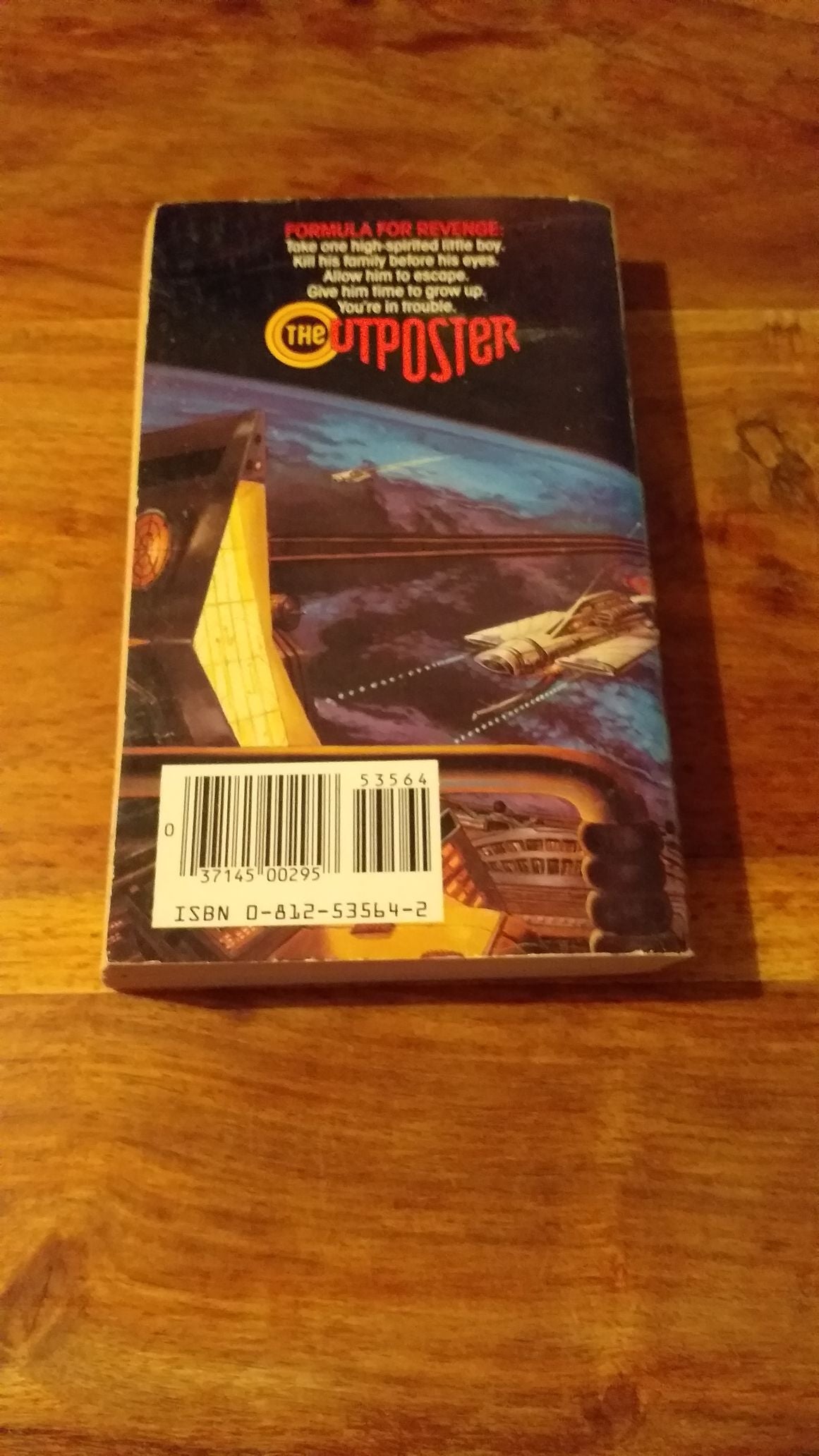The Outposter By Gordon R. Dickson Tor Books 2nd Printing 1985