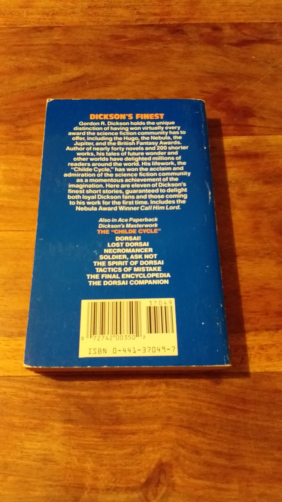 In The Bone by Gordon R. Dickson 1987