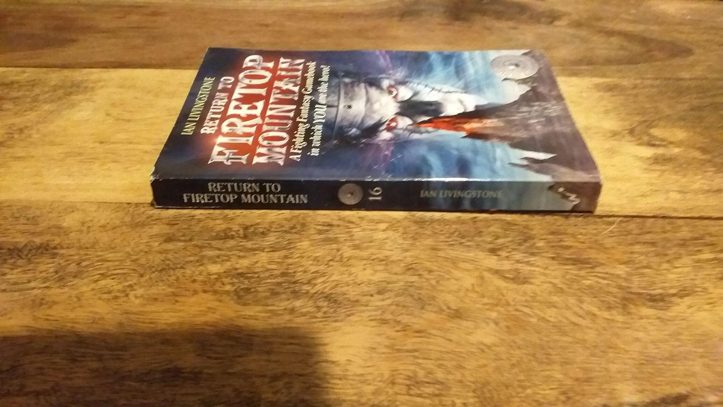 Return to Firetop Mountain Fighting Fantasy #16 - Ian Livingstone - Steve Jackson - books