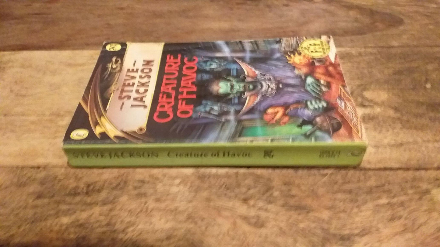 Creature of Havoc Fighting Fantasy #24 - Ian Livingstone - Steve Jackson - books