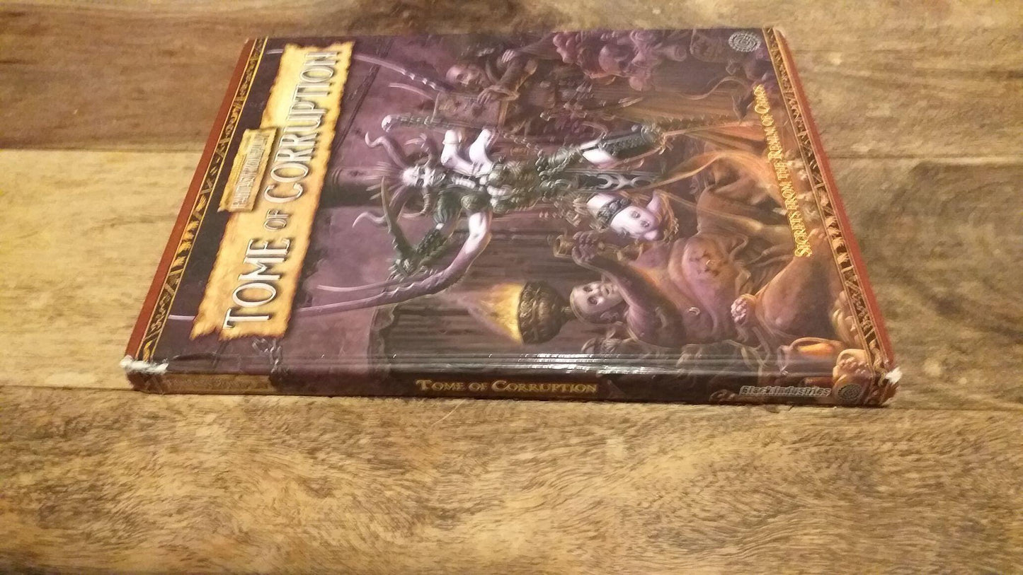 Warhammer Fantasy Roleplay Tome of Corruption WFRP 2ed Games Workshop - books