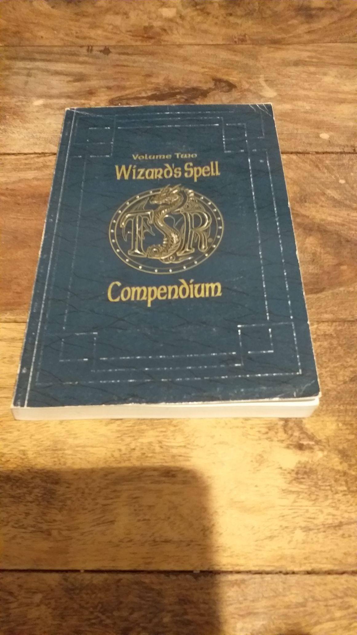 Advanced Dungeons & Dragons Wizard’s Spell Compendium Volume 2 TSR 1st good Printing