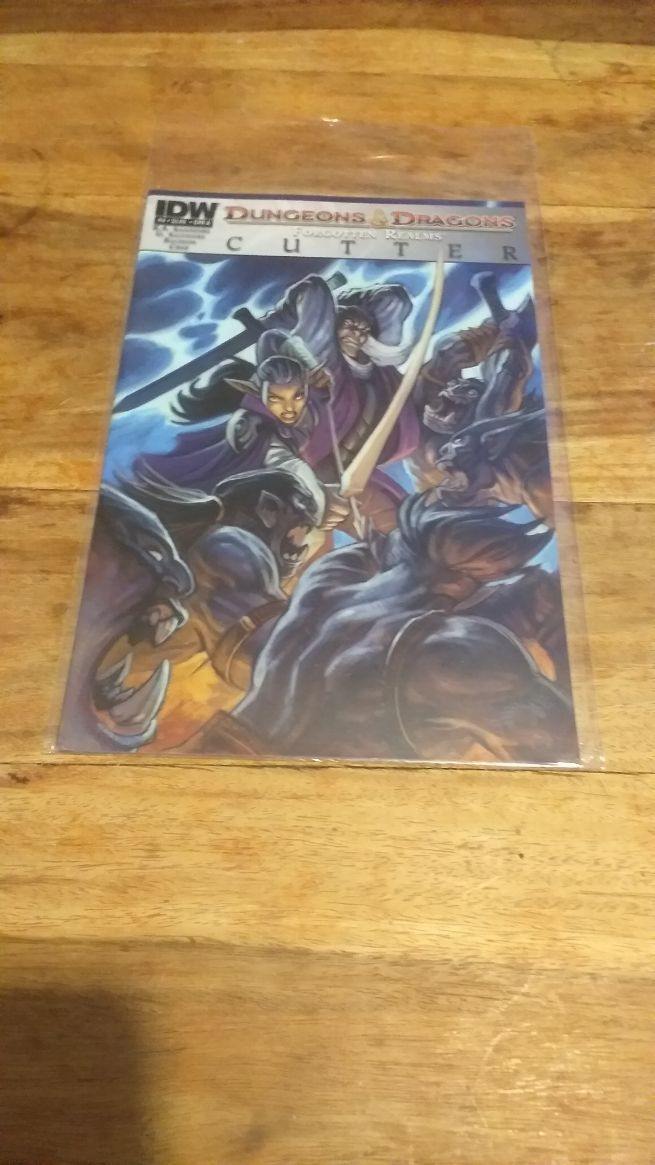 Dungeons & Dragons IDW Forgotten Realms CUTTER #1 - 5 R. A. SALVATORE - books