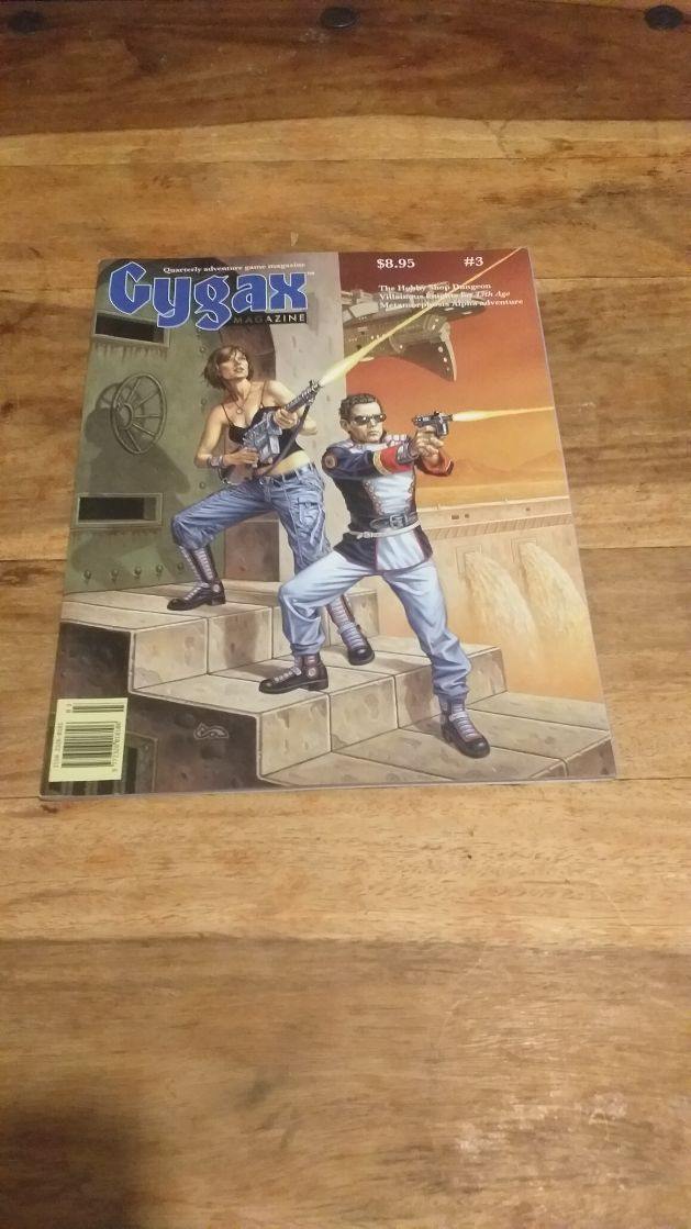 GYGAX MAGAZINE #3 DUNGEONS & DRAGONS AD&D TSR - books