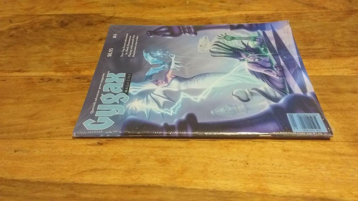 GYGAX MAGAZINE #4 DUNGEONS & DRAGONS AD&D TSR - books