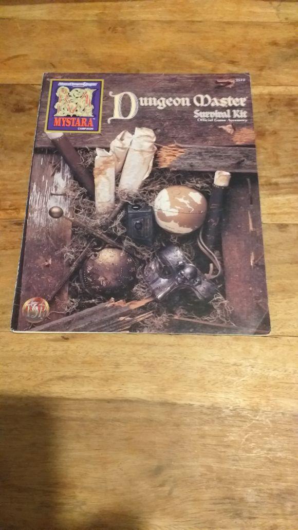 DUNGEON MASTER SURVIVAL KIT MYSTARA AD&D D&D Dungeons Dragons - AllRoleplaying.com