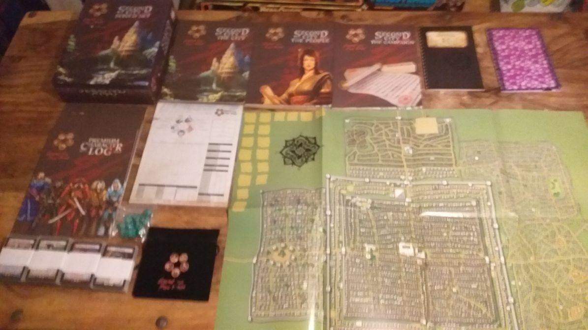 LEGEND OF THE 5 RINGS SECOND CITY BOXED SET 4E NEAR MINT COMPLETE - AllRoleplaying.com