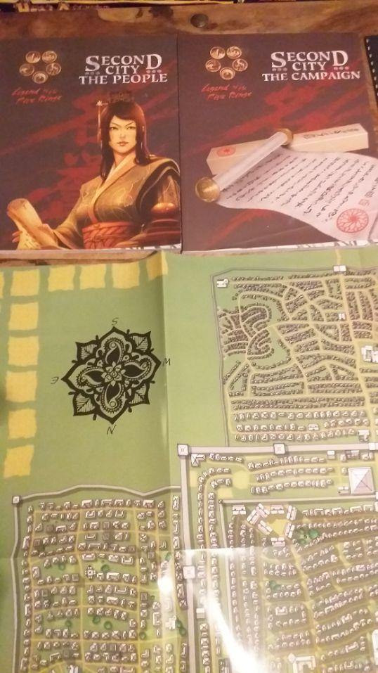 LEGEND OF THE 5 RINGS SECOND CITY BOXED SET 4E NEAR MINT COMPLETE - AllRoleplaying.com