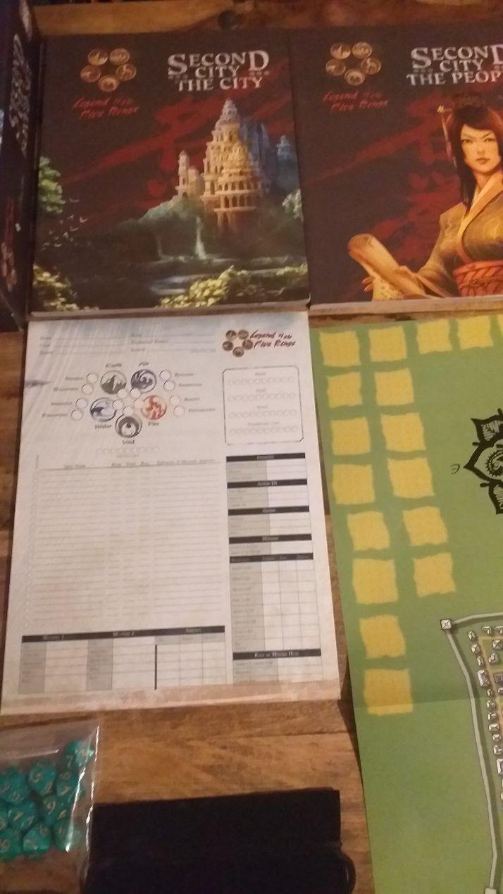 LEGEND OF THE 5 RINGS SECOND CITY BOXED SET 4E NEAR MINT COMPLETE - AllRoleplaying.com
