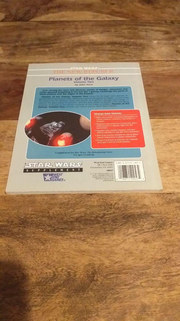 Star Wars The New Republic Planets of the Galaxy Volume Two West End Games - AllRoleplaying.com