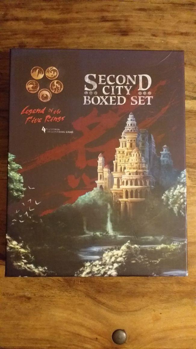 LEGEND OF THE 5 RINGS SECOND CITY BOXED SET 4E NEAR MINT COMPLETE - AllRoleplaying.com