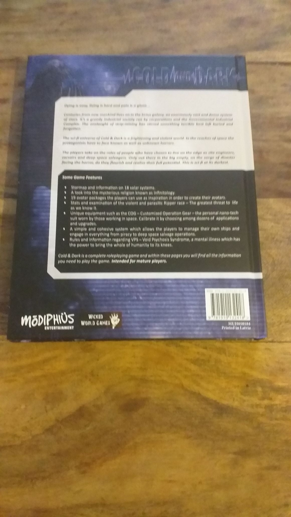 Cold and Dark Chronicle City