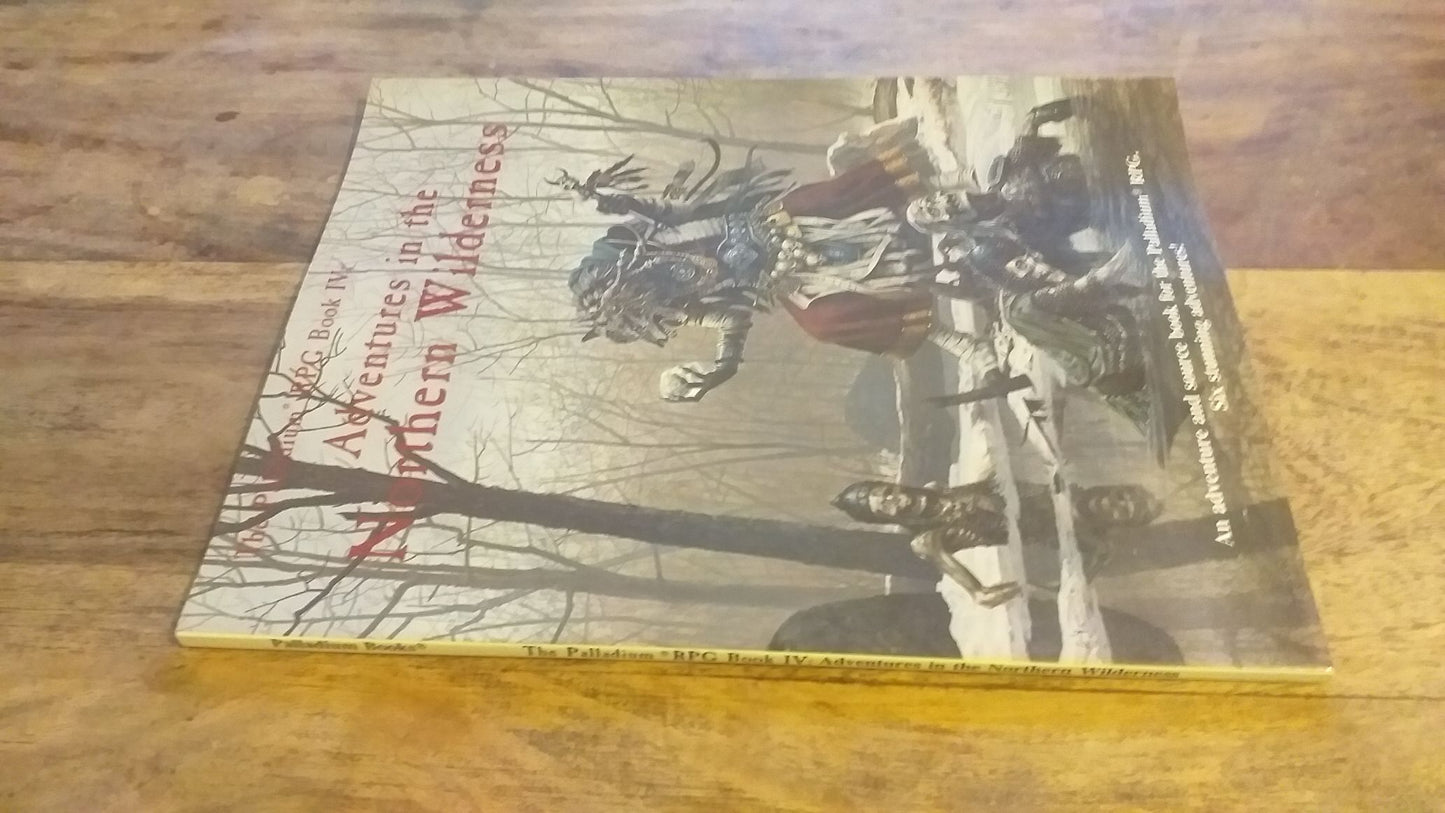 Adventures in the Northern Wilderness Palladium Rpg Book Four