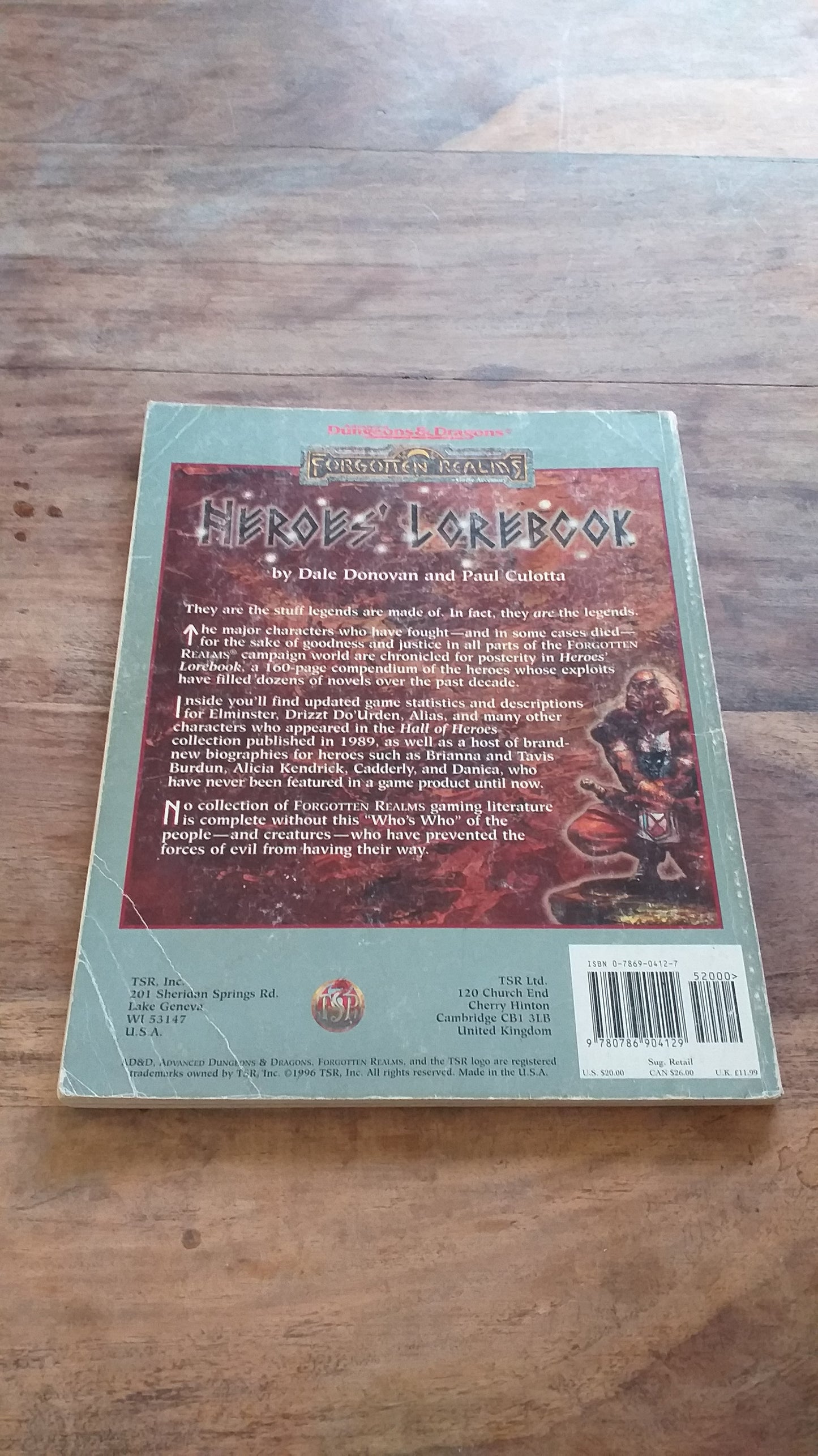 Forgotten Realms Heroes' Lorebook