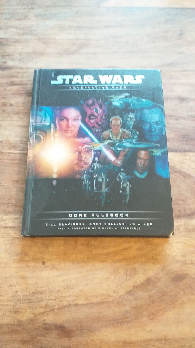 Star Wars Roleplaying Game Core Rulebook wizards of the coast 2000