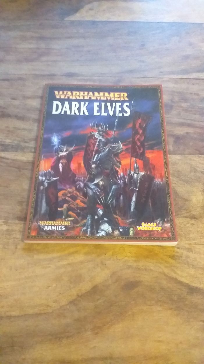 Warhammer Dark Elves Army book 7th Edition Games Workshop