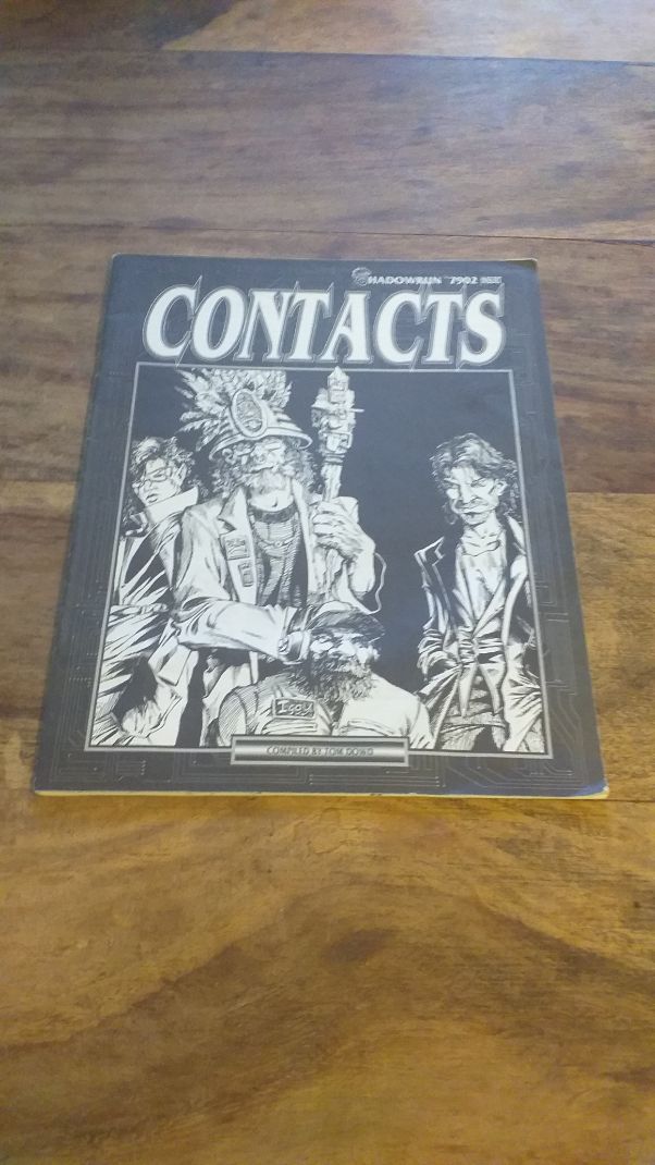 CONTACTS SHADOWRUN Fasa Corporation 1992