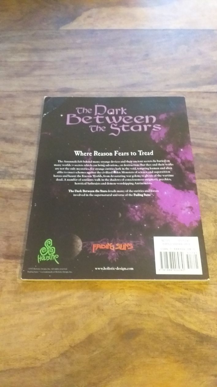 The Dark Between the Stars Holistic Design Fading Suns