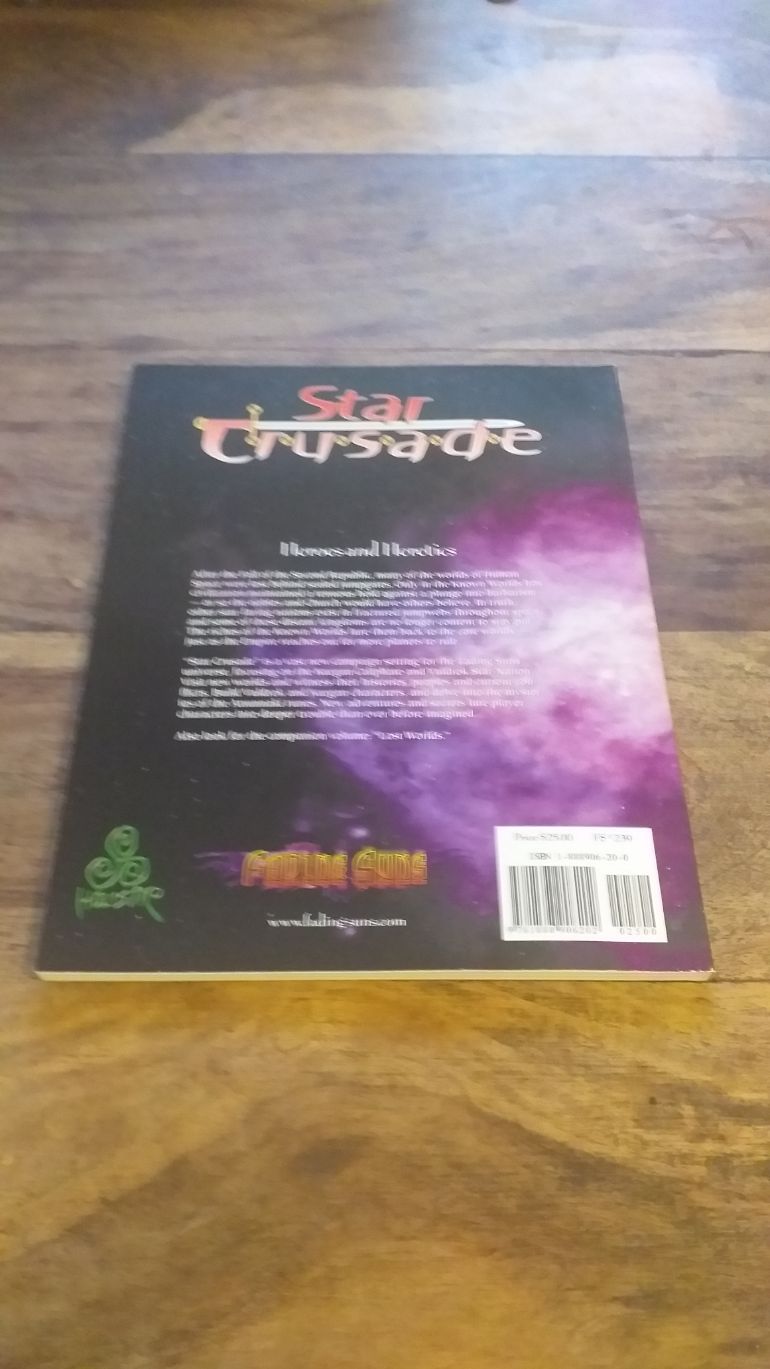 Star Crusade Fading Suns Holistic Design