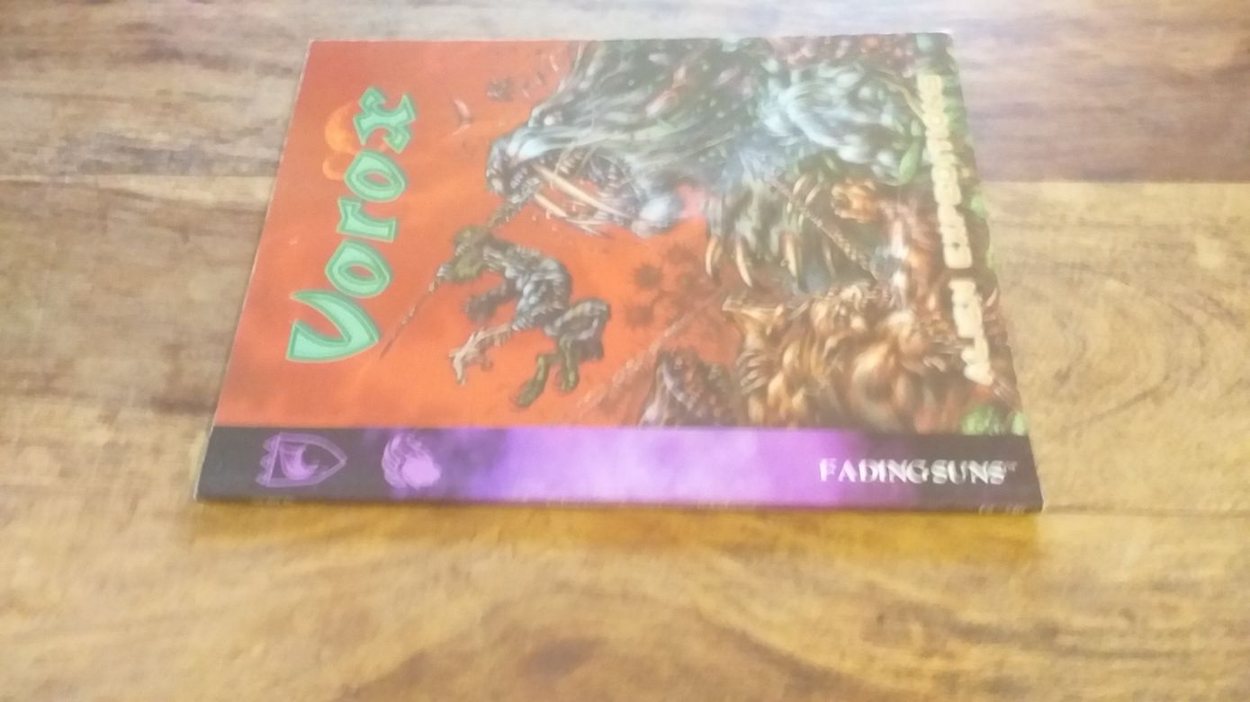 VOROX ALIEN EXPEDITIONS FADING SUNS Holistic Design