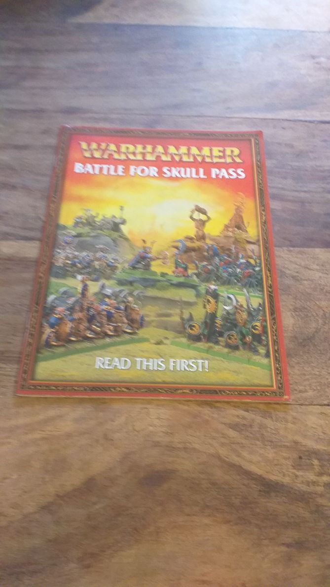 Warhammer Fantasy Battle For Skull Pass Book