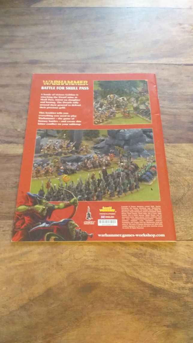 Warhammer Fantasy Battle For Skull Pass Book