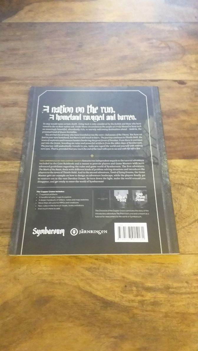 Symbaroum The Copper Crown Free League