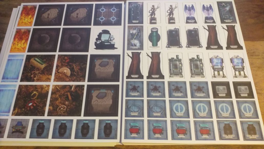 Starfinder Tech Terrain Pawn Collection