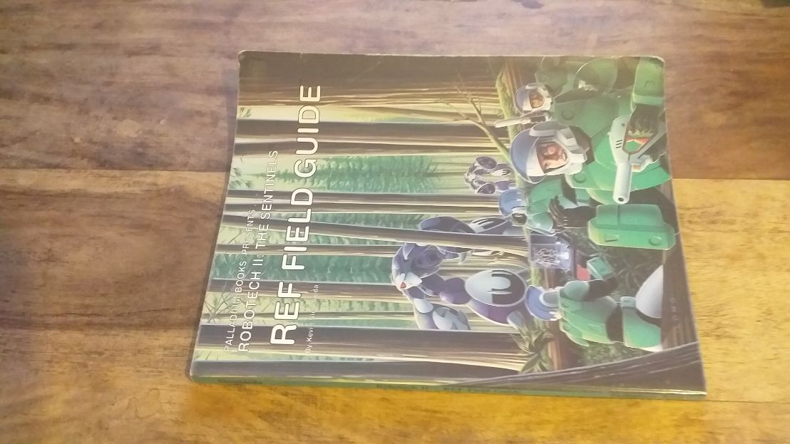 REF Field Guide Robotech II The Sentinels 1990 Palladium Books