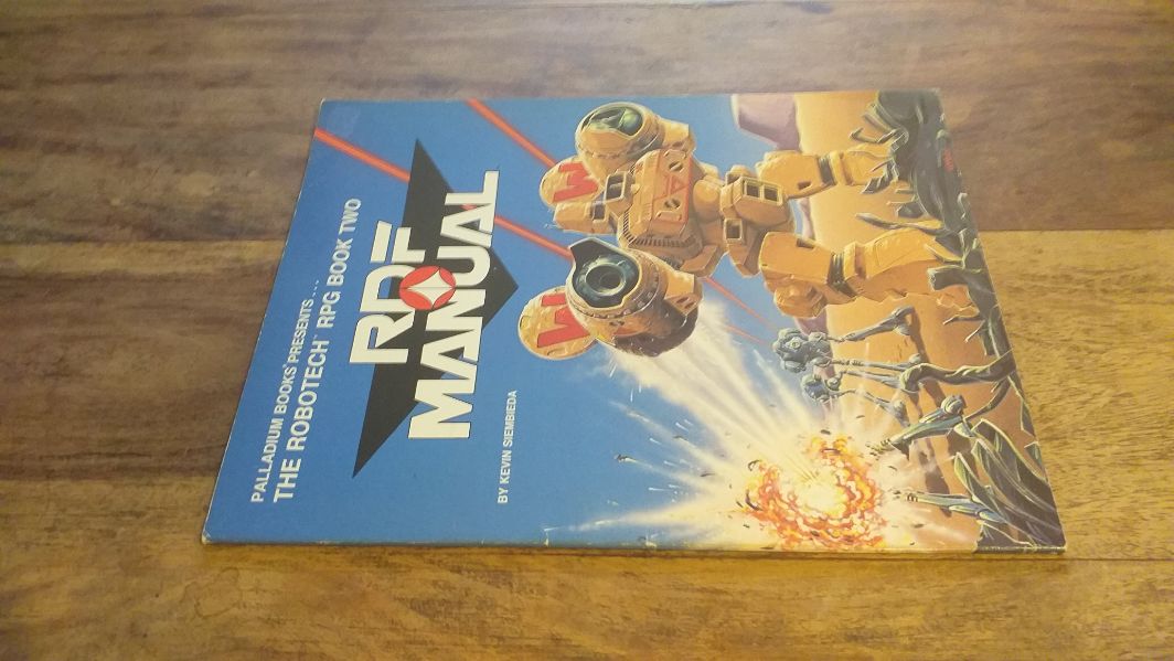 Robotech RDF Manual RPG Book Two Palladium Books Kevin Siembieda