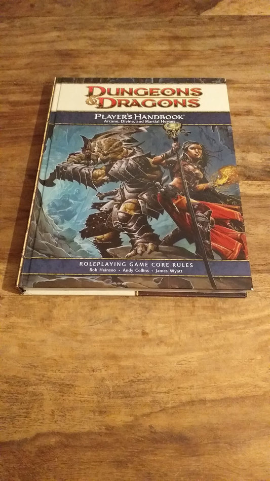 Player's Handbook Dungeons and Dragons 4th Edition D&D Wizards of the Coast