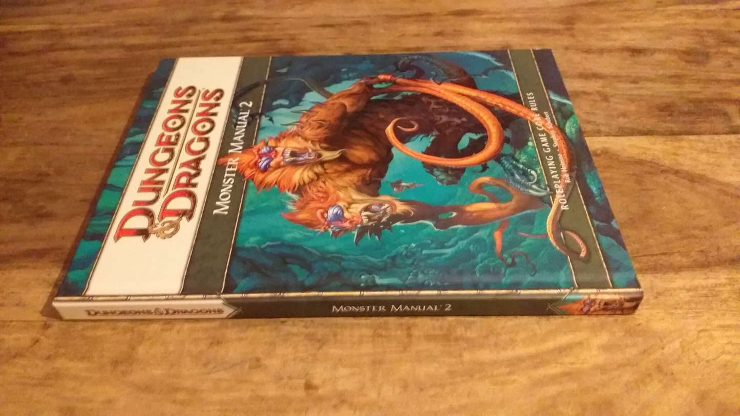 Monster Manual 2 Dungeons & Dragons 4th Edition Hardback Wizards of the Coast