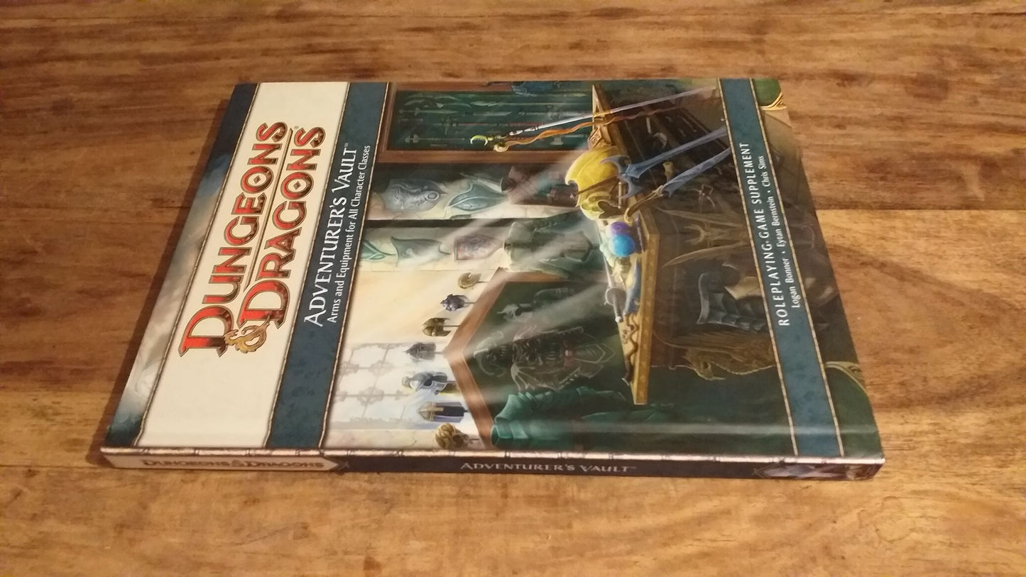 Adventurer's Vault Dungeons & Dragons 4th Edition D&D Hardcover Wizards of the Coast