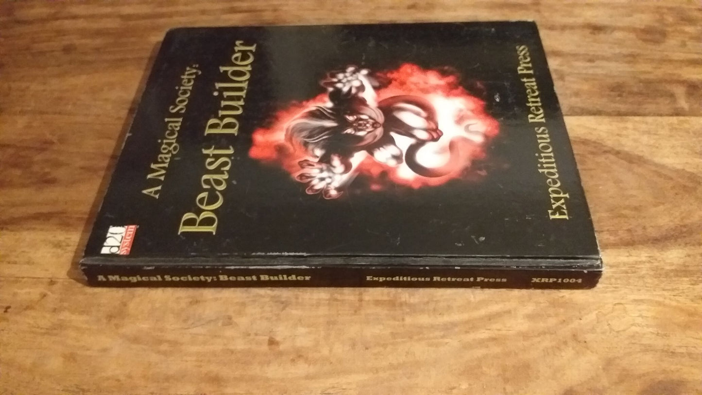 Beast Builder Expeditious Retreat d20 Magical Medieval Society