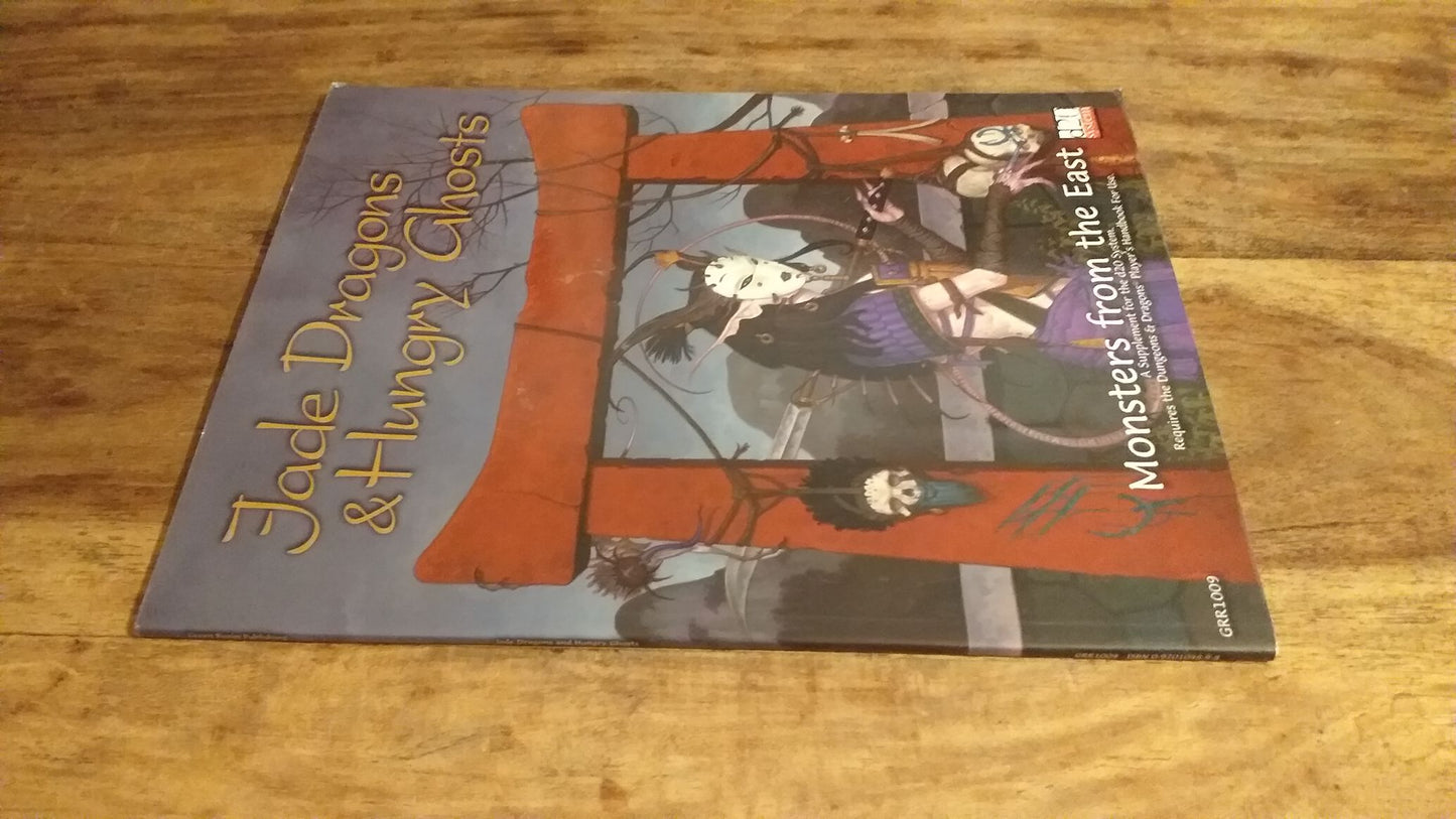 JADE DRAGONS and HUNGRY GHOSTS Monsters from the East D20 Green Ronin